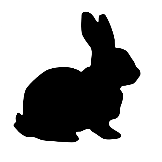 Hase Sitzend Vorlage Kreativer Ostertisch Blau Weiss Hase Sitzend Vorlage Kreativer Ostertisch Blau Weiss