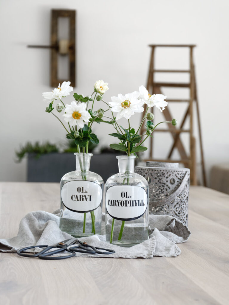 Dekoration | Herbstanemonen aus dem Garten und wozu solche