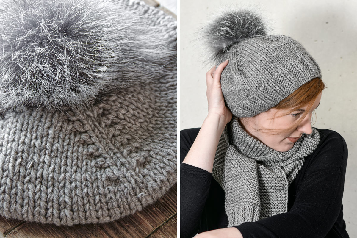 mx | living gestrickte Mütze mit Anleitung