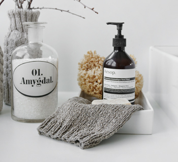 DIY | Waschhandschuh stricken