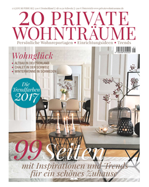 ﻿20 Private Wohnträume 01/2017